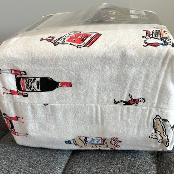 munki munki Bedding King Size Kirkland Signature Motif Flannel